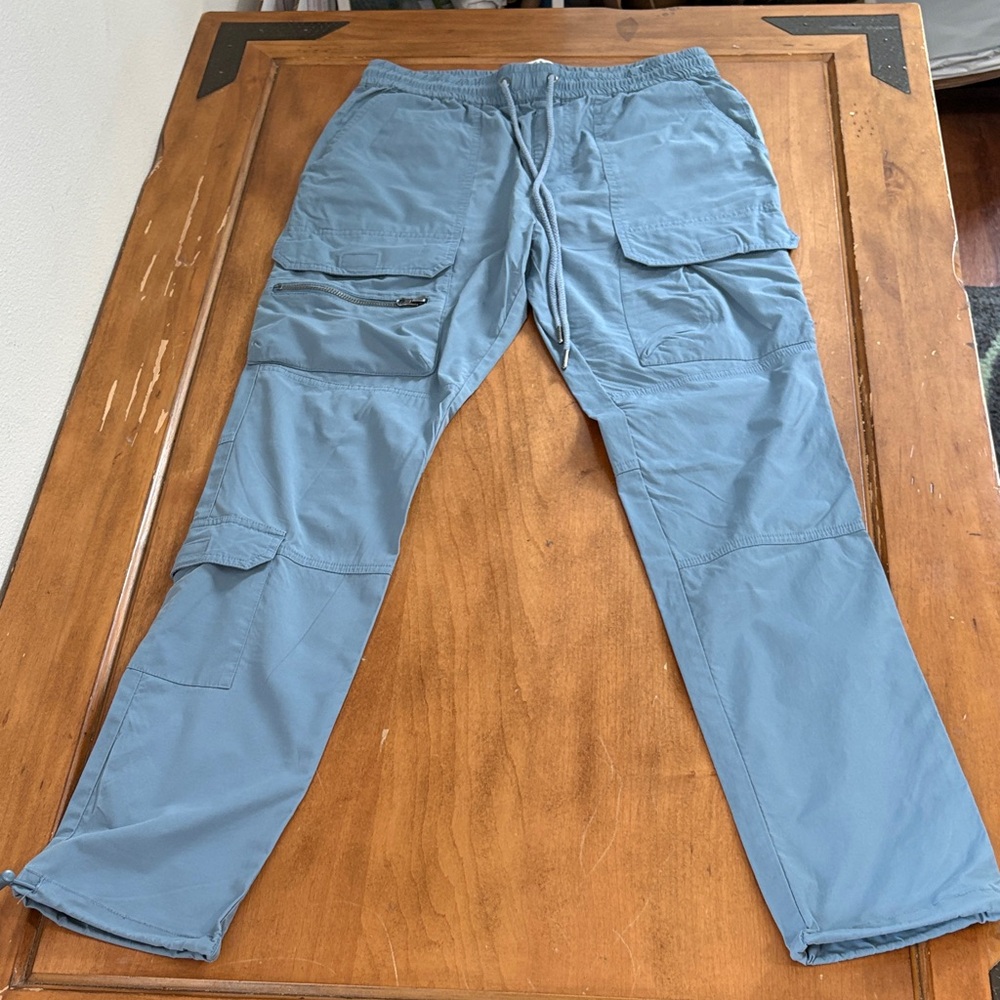 PacSun Light Blue Cargo Pants Size Small